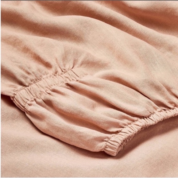 NWT Queen 100% Linen Sheet Set Adobe Clay - Casaluna - Picture 4 of 5